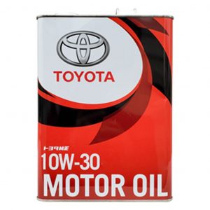 TOYOTA MOTOR OIL SN/CF 10W30 – 4 LTR FULL SYNTHETIC